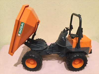 BRUDER AUSA MINI DUMPER/ HAULER TOY TRUCK, BIN DUMPS & ROTATES, MADE IN GERMANY