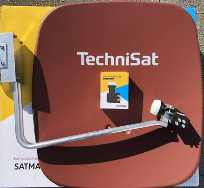 TechniSat SATMAN 65 Plus Quattro-LNB  5/8mini (8-Teilnehmer) Sat-Anlage 4k UHD