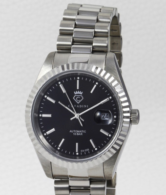 Cavadini Leonardo Stainless Automatic Men s Watch Caliber Japan Miyota 8215 eBay