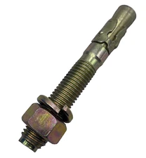 Concrete Wedge Anchor 6" x 0.74 3/4 Hot-Dipped Galvanized Hex-Nut-Head QTY:1🔔