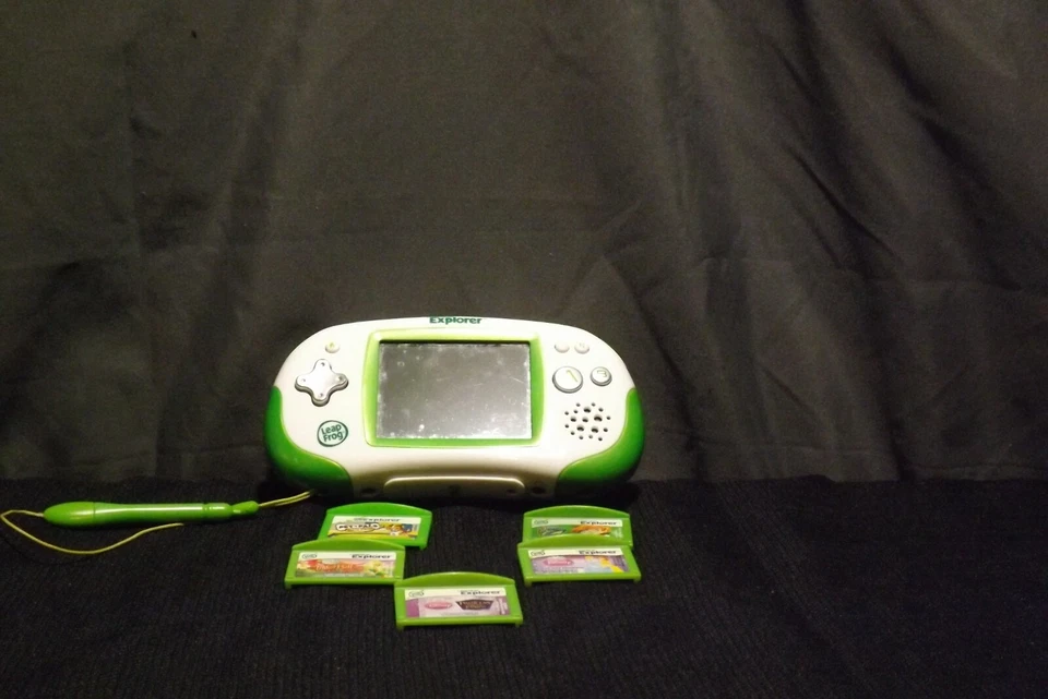 Leap Frog Leapster Explorer Handheld Learning System W/ 5 Games - Image 3 of 4