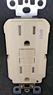 Legrand Pass Seymour AF15TRLA Tamper Resist AFCI LIGHT ALMOND FREE SHIPPING c