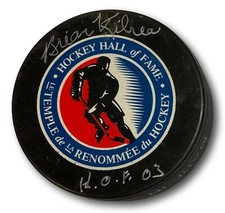 Brian Kilrea Signed Hockey Puck Autographed HOF Ottawa 67's PSA/DNA AG51085 b34