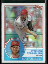 2018 Topps Update #135 Stephen Strasburg 1983 Silver Pack