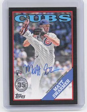 2023 Topps #88BA-MSW Matt Swarmer 35th Anniversary Black Auto #/199