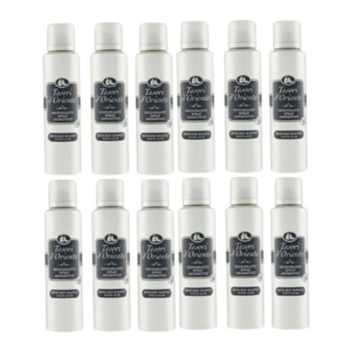 TESORI D´ORIENTE Muschio Bianco Deo 12x150ml DEODORANT SPRAY White Musk