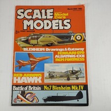 Scale Models Magazine UK March 1980 Red Arrow Hawk, Blenheim, Ferrari GTO
