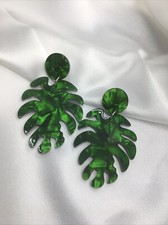 2 Inch Silver-tone Earring Set Boho Retro Pierced Dangle New Free Ship 1141