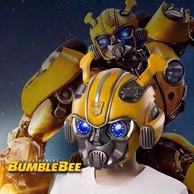 1:1 Killerbody Bumblebee Helmet Model Wearable English Voice Control Xmas Gifts