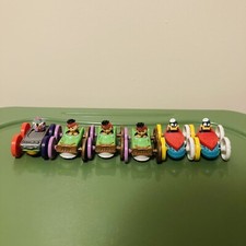 1990 McDonald s Happy Meal Toys Tiny Toons Flip Cars Lot Of 6