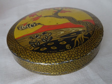 Art Déco , boîte en tôle