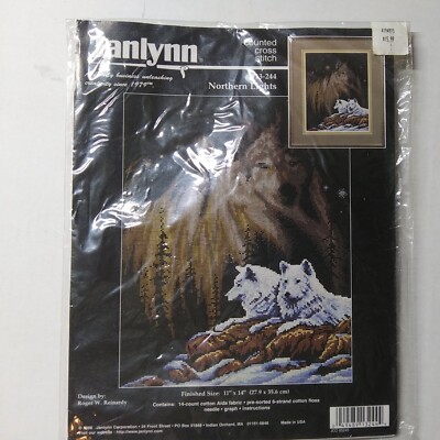 Northern Lights Counted Cross Stitch Kit 11