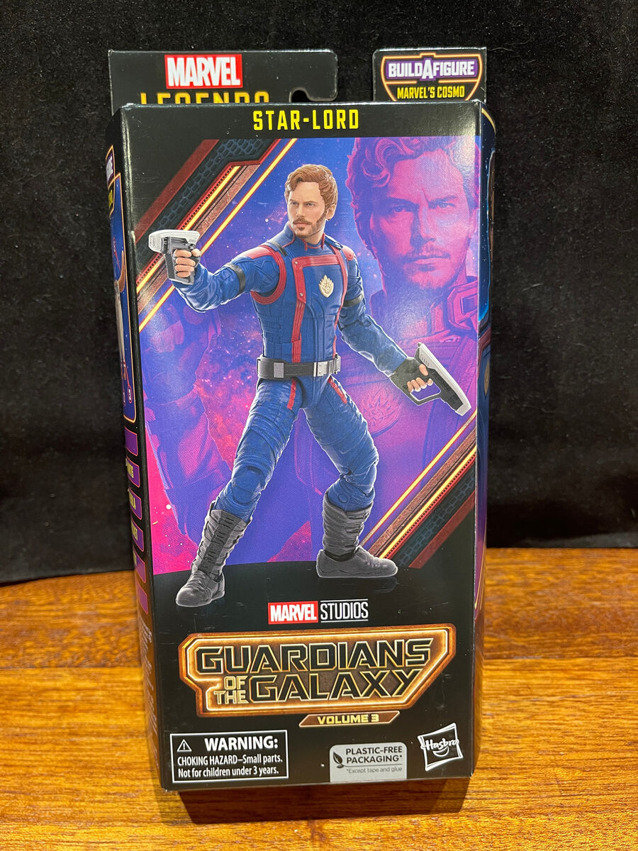 Hasbro Marvel Legends Series Guardians of the Galaxy: Volume 3 Star-Lord  (Build-A-Figure - Marvel's Cosmo) 6-in Action Figure