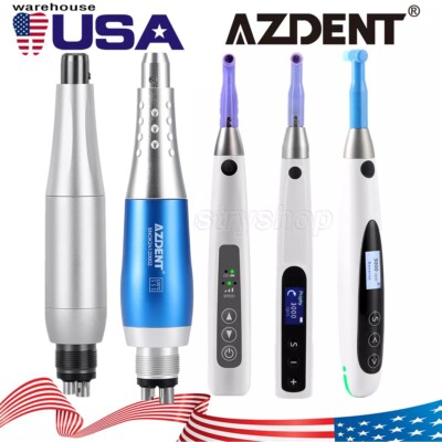 AZDENT Dental Brushless/Cordless Hygiene Prophy Handpiece Electric/Air Motor 4H