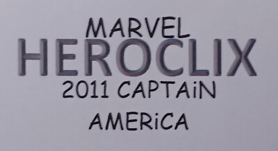 HEROCLIX CAPTAIN AMERICA Doorman 024 Immortal 041 LOT (Great Lakes Aveng) 2011)