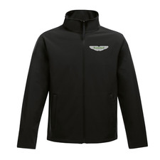 ASTON MARTIN SOFTSHELL JACKET COAT EMBROIDERED LOGO UP TO SIZE 4XL