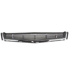 For 08-12 CTS Front Lower Bumper Cover Face Bar Grille Assembly Gray w/Chrome
