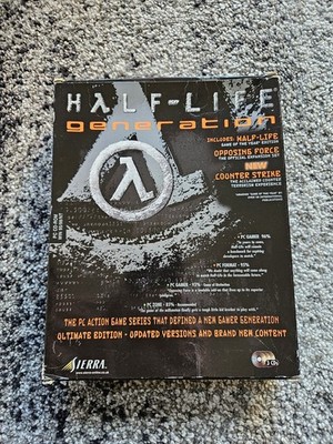 Half-Life Generation Big Box PC CD-ROM Spiel GOTY Opposing Force Counter Strike