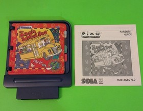 Pico Storyware - Magic School Bus Going Places - 1994 Sega w/ Box & Manual - Vtg