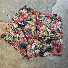 Vintage Polo Sport Ralph Lauren Swim Trunks Floral Hawaiian Bathing Suit Mens XL