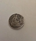 1857 Seated Liberty Half Dime US Silver Coin