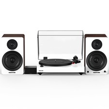 Fluance RT83 Vinyl Turntable, PA10 Preamp, Ai61 Powered 6.5" Bookshelf Speakers