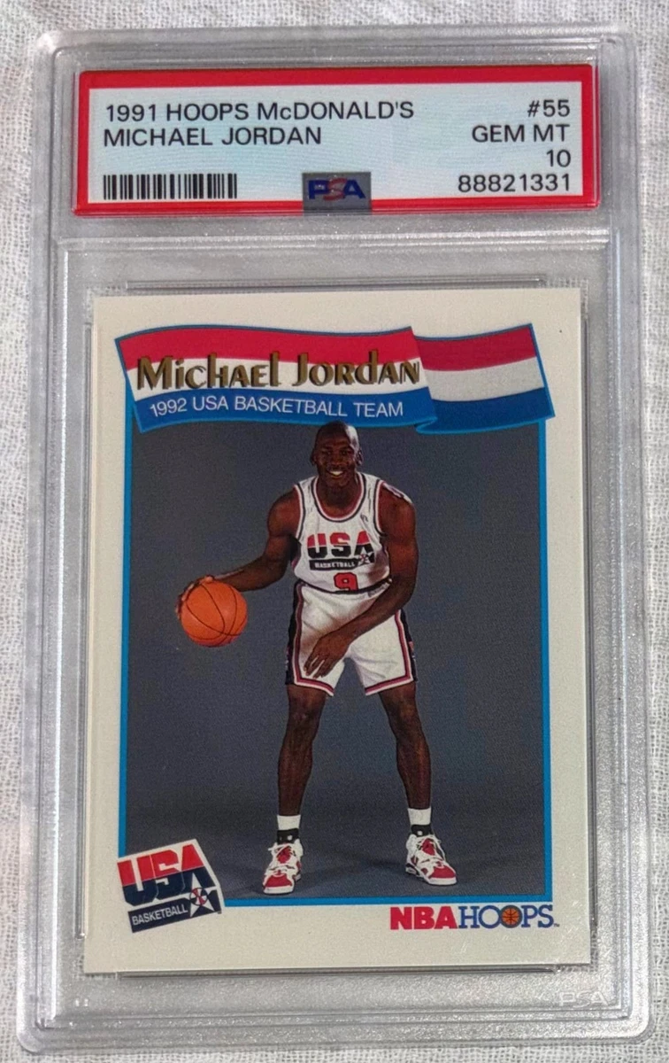 Preços baixos em Michael Jordan PSA 10 Classificado Figurinhas de
