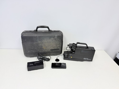 #ad Vintage Sears Roebuck VHS Camera Kit With Battery And Case $80.00