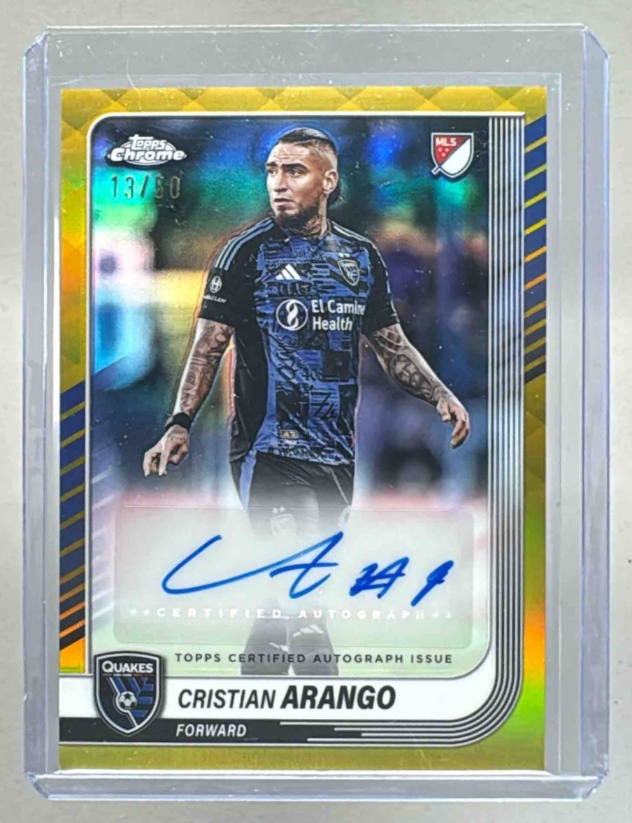 Chrome MLS Autograph #CA-CA