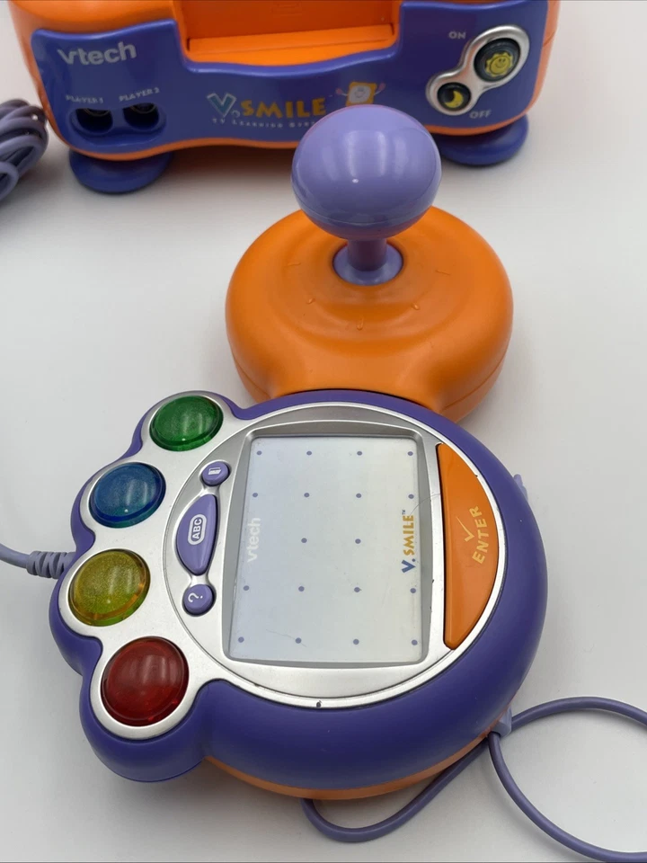 Vtech Vsmile TV Learning System Video Game Console + Controller - Image 4 of 4