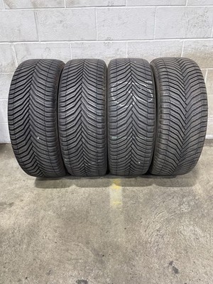 4x P235/55R19 Michelin Cross Climate2 A/W 10/32 105 V Used Tires 2355519