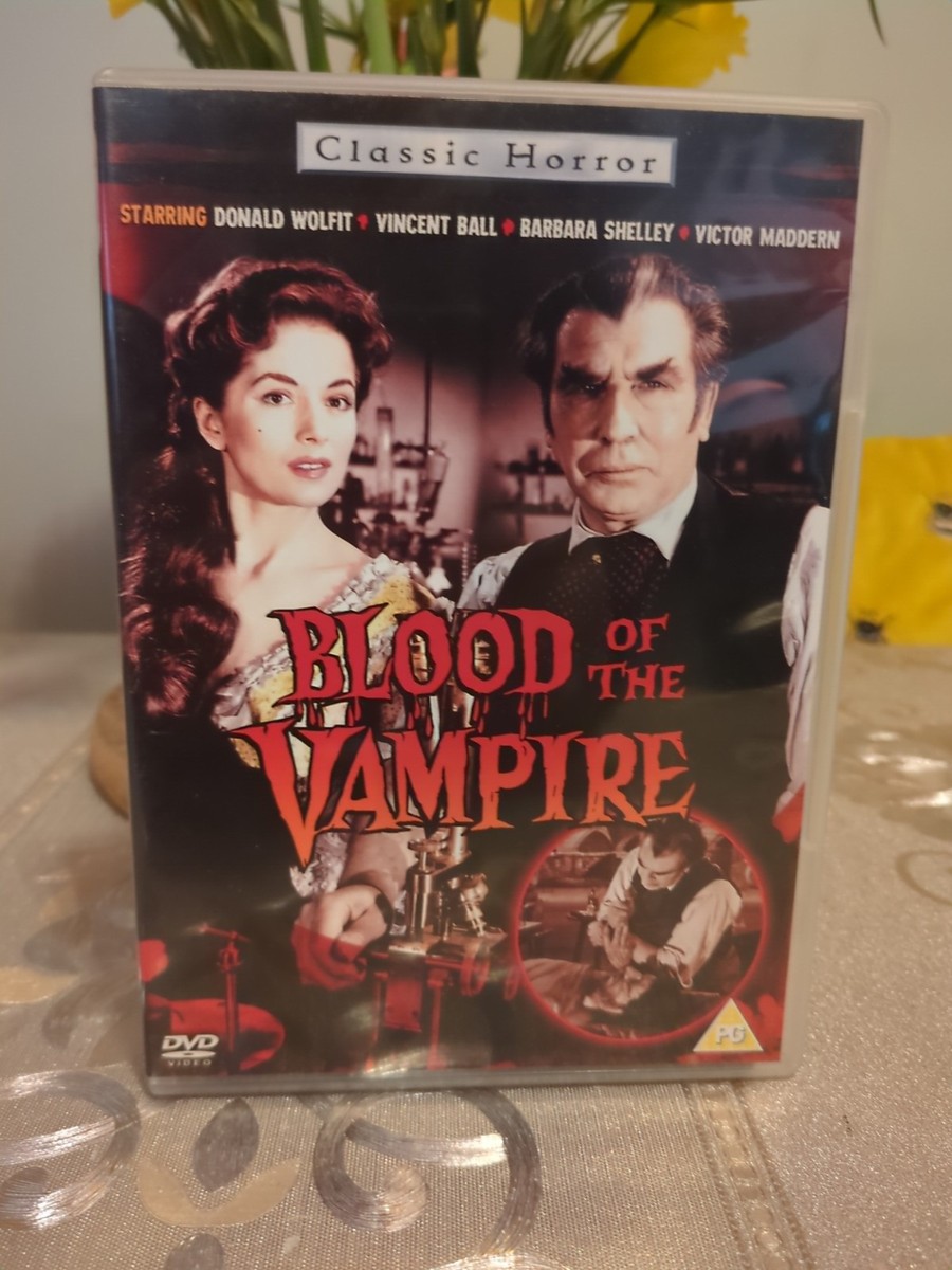 Blood Of The Vampire (1958) - Vincent Ball - DVD - Region 2 - Rare