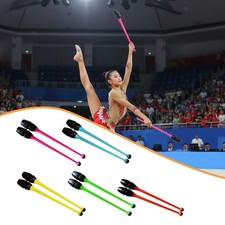 2 Pieces Gymnastics Sticks Clubs Connectable Rhytmic Fitness Props