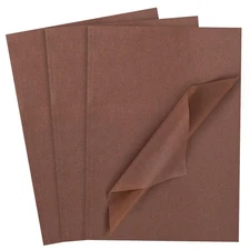 330 Sheets Brown Tissue Paper Bulk 14x10 Inch Gift Wrapping for DIY Crafts