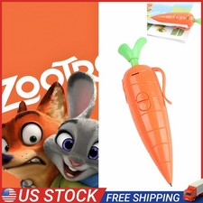 Zootopia Carrot Voice Recorder Ballpoint Pen Playback Toy Judy Birthday Gift..