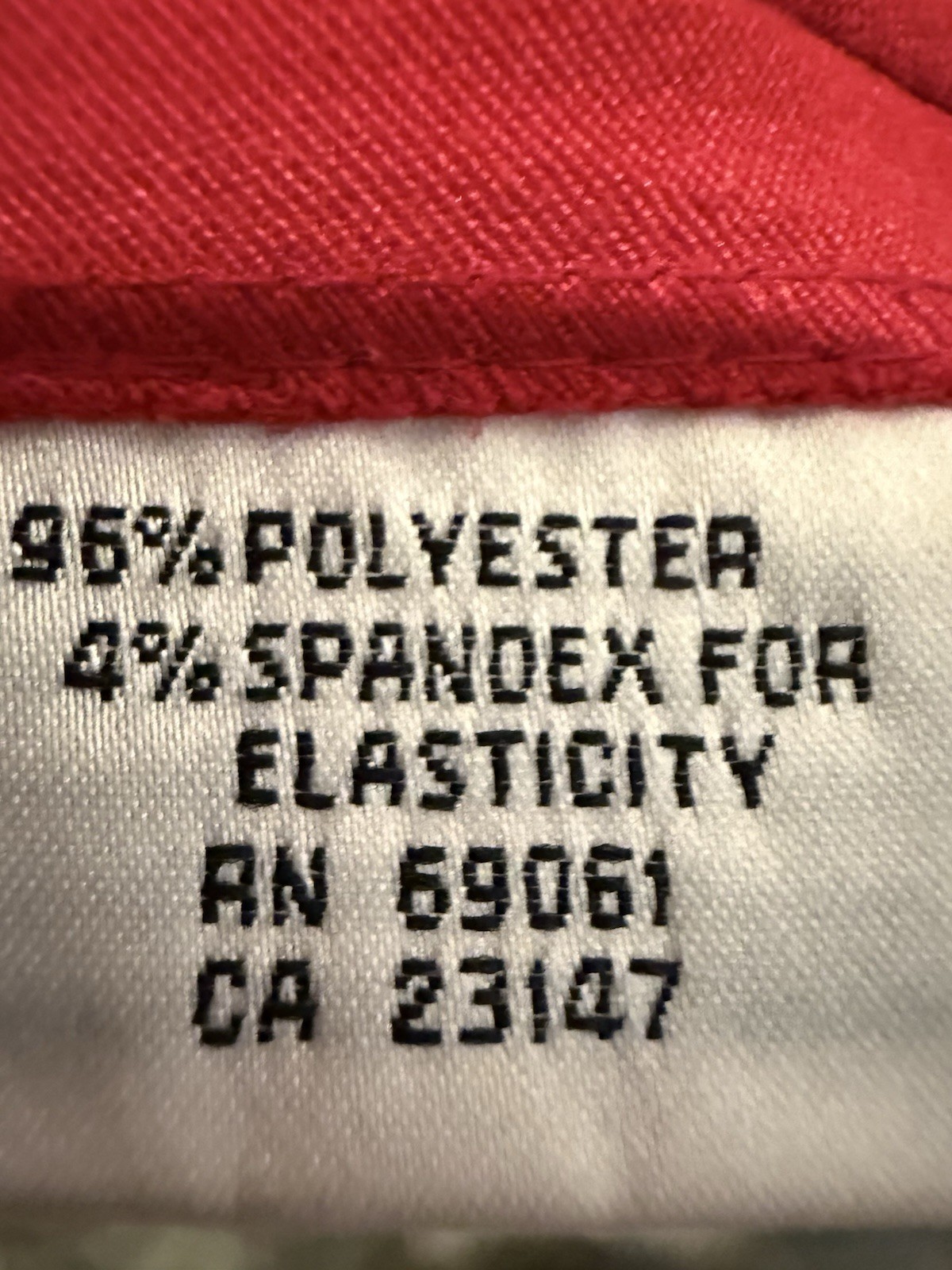 Talbots Red Button Up Stretch Collard Jacket Wome… - image 4