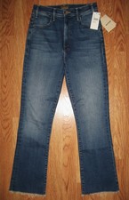 Mother Jeans The Hustler Ankle Fray Meet Cute Women's Jeans size 28