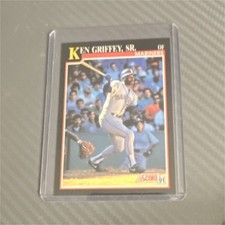 Score 1991 Ken Griffey Sr. Base Set #835 Seattle Mariners Baseball Card