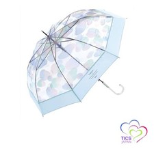  2025 Wpc. Pokemon Vinyl Umbrella Adventure on a Rainy Day Blue Long Umbrella