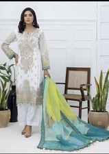 PAKISTANI MARIA B COPY CHIFFON PARTY WEAR DRESS