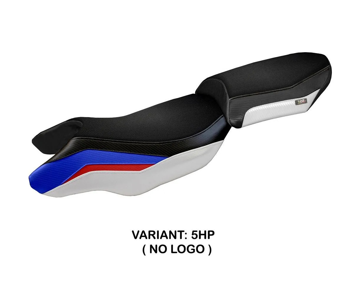 Seat saddle cover Blanco Hp HP Tpz compatible for BMW R 1250 RS 2020 > 2026