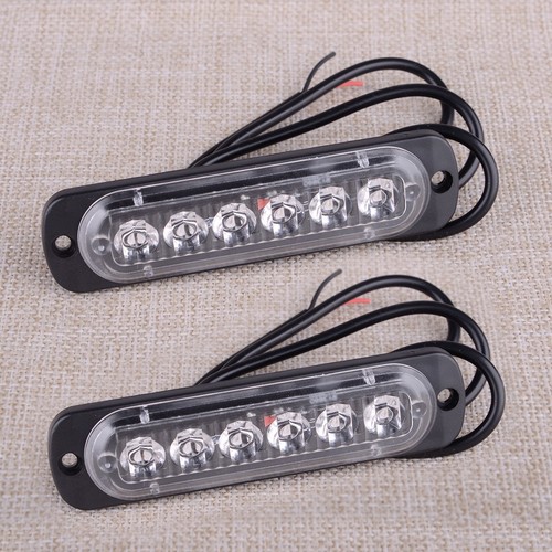 4-8-12 feux de gabarit de taille 12-24 V IP65 blanc LED clignotant latéral universel pour camion