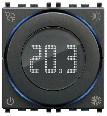 VIMAR THERMOSTAT RAD VERBUNDEN IOT2M GRAU 02973