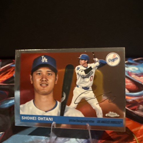 2025 Topps Chrome Platinum 1955 Edition Shohei Ohtani #17 Los Angeles Dodgers