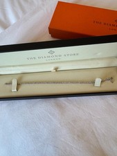 The Diamond Store Chloe Lab Created Diamond Tennis Bracelet – 3.09ct H/SI
