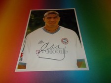 Giovane Elber Bayern Munich signed autograph 20x28 photo in person