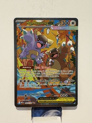 Mega Kangaskhan EX MEGA 182/132 Holo Basic 300PS Fähigkeit Beast Englisch SAUBER!