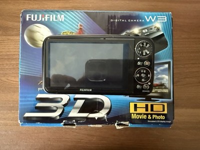 Fujifilm Finepix REAL 3D W3 Digital Camera - Black for sale online