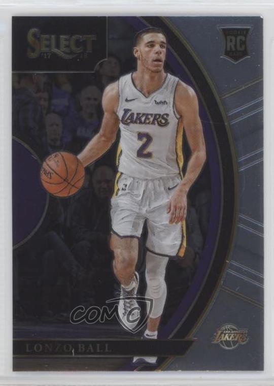 2017-18 Panini Select Concourse Lonzo Ball #28 0p5y