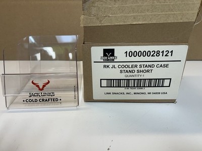 NEW IN BOX  Jack Links Cold Crafted Acrylic Display, Short,  2 sections